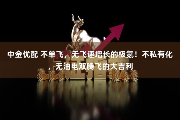 中金优配 不单飞，无飞速增长的极氪！不私有化，无油电双腾飞的大吉利
